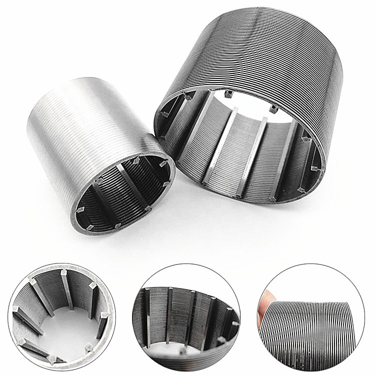 SS304 316L Wedge Wire Screen/Johnsons Screen Filter Pipe/Well Water Filter Screen