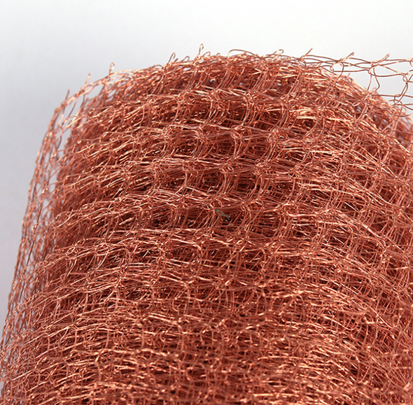 304 316 Stainless Steel Gas Liquid Filter Compressed Knitted Wire Mesh