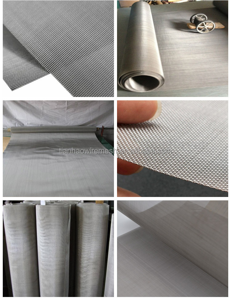 30 40 50 60 Mesh Heating Resistance Metal Alloy Fireproof Screen FeCrAl Woven Wire Mesh for Furnace