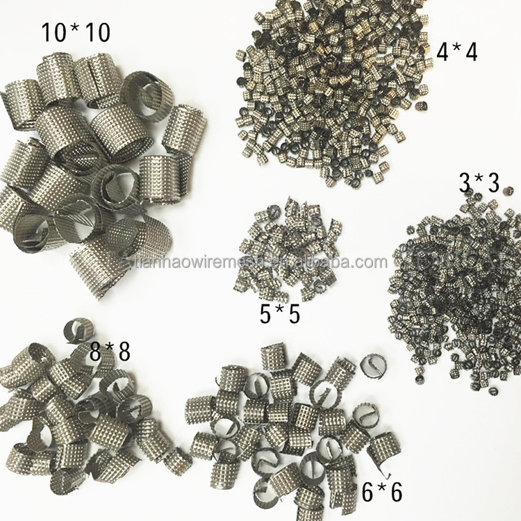 Stainless Steel Wire Mesh Packing Dixon Rings for Laboratory Distillation Column