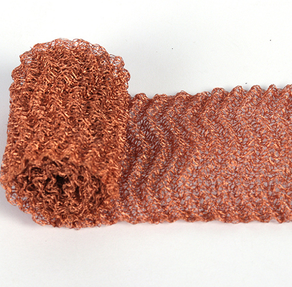304 316 Stainless Steel Gas Liquid Filter Compressed Knitted Wire Mesh