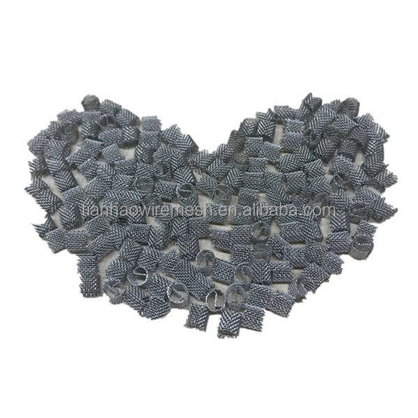 Stainless Steel Wire Mesh Packing Dixon Rings for Laboratory Distillation Column