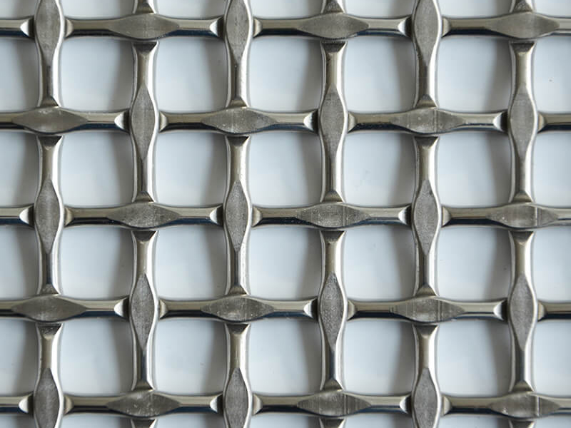 Gold Metal Aluminum Alloy Decorative Wire Mesh Curtain