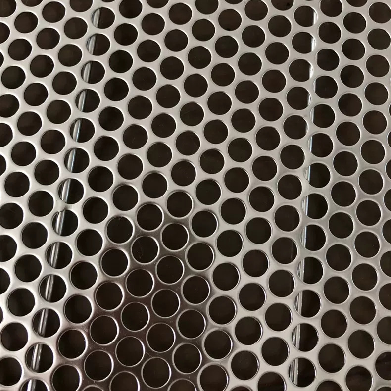High Quality 304/316 Stainless Steel Hexagonal Punching Perforated Mesh for Multiple Applications