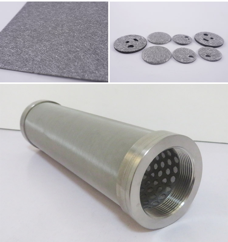 Thickness 0.1mm 0.3mm 0.5mm High Temperature Resistant Filter Material Nickel Felt/Sintered Nickel Felt/Nickel Fiber Felt