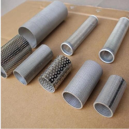 Multi-layer 304 316 Stainless Steel Woven Wire Mesh Cylinder Filter Tube