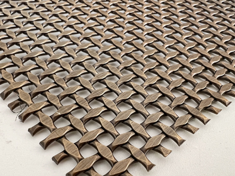 Stainless steel cabinet panels come in various styles for selection Aluminum Decorative mesh for cur