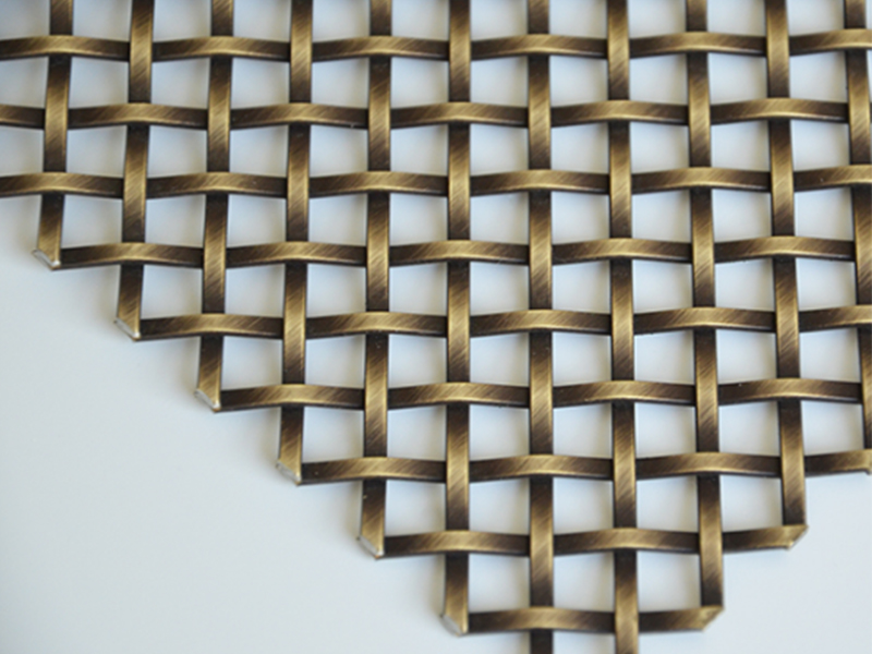 Stainless steel cabinet panels come in various styles for selection Aluminum Decorative mesh for cur