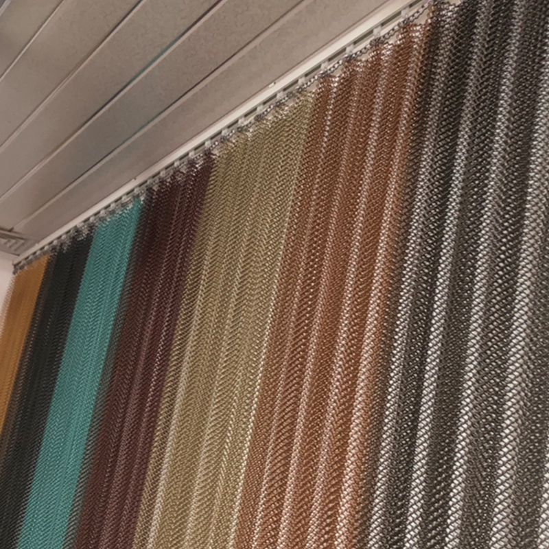 Aluminum Alloy Decorative Wire Mesh Chain Link Metal Mesh Curtain