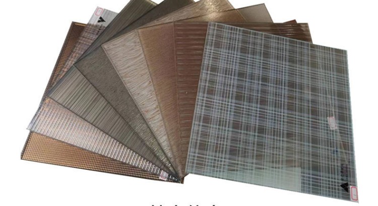 Wholesale 5-12mm Wired Glass with Custom Designs and Samples Provided, Striped Silk Art Glass for Partitions and Feature Walls.
