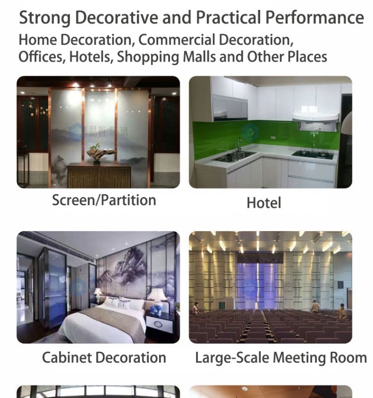 Wholesale 5-12mm Wired Glass with Custom Designs and Samples Provided, Striped Silk Art Glass for Partitions and Feature Walls.
