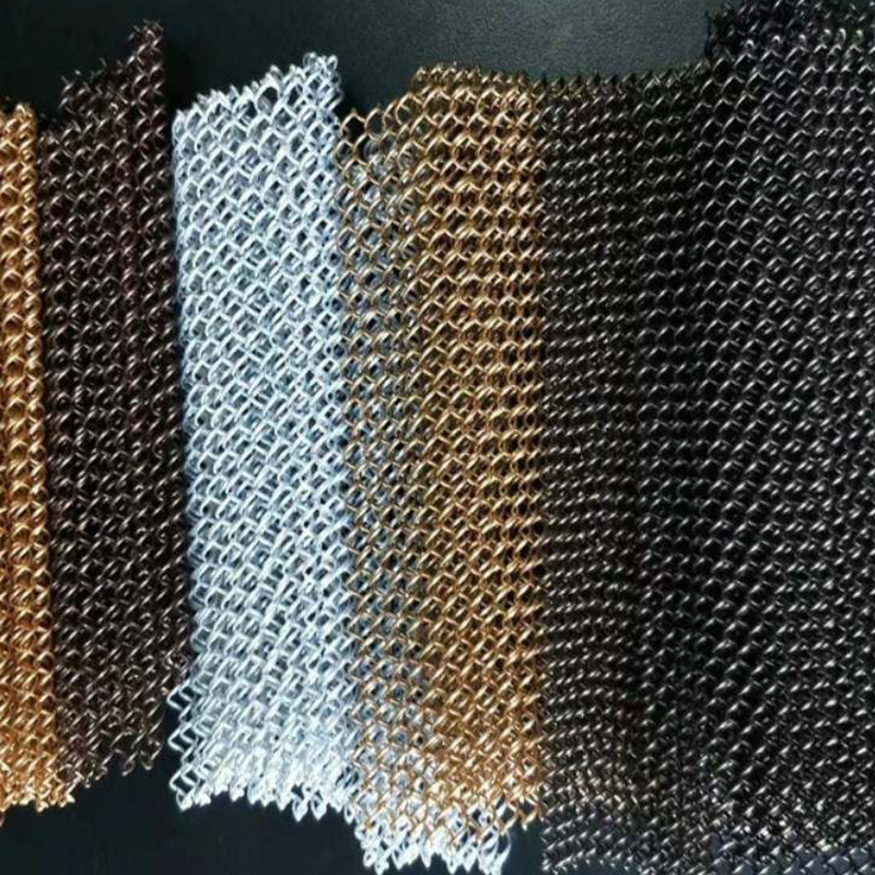 Aluminum Alloy Decorative Wire Mesh Chain Link Metal Mesh Curtain