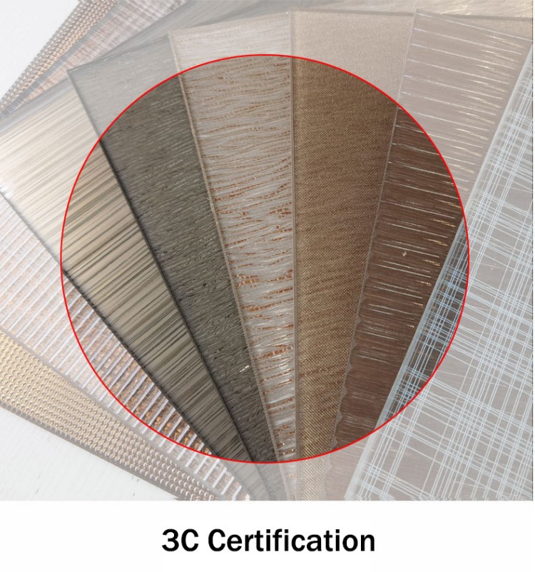 Wholesale 5-12mm Wired Glass with Custom Designs and Samples Provided, Striped Silk Art Glass for Partitions and Feature Walls.
